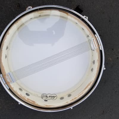 Ludwig No. 905 Jazz Combo 3x13" 6-Lug Piccolo Snare Drum with Keystone Badge SN#126941 (1965) - Oyster Black pearl image 9
