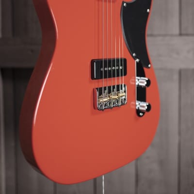 Fender Noventa Telecaster Electric Guitar - Fiesta Red image 3