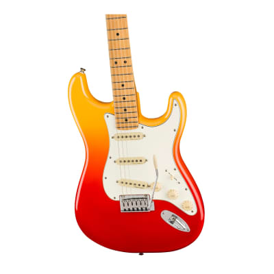 Fender Player Plus Stratocaster 6-String Electric Guitar (Right-Hand, Tequila Sunrise) image 2