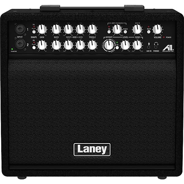 Laney A1 Plus Acoustic Guitar Amplifier combo 8 Inch 2 Way 80 Watts image 1