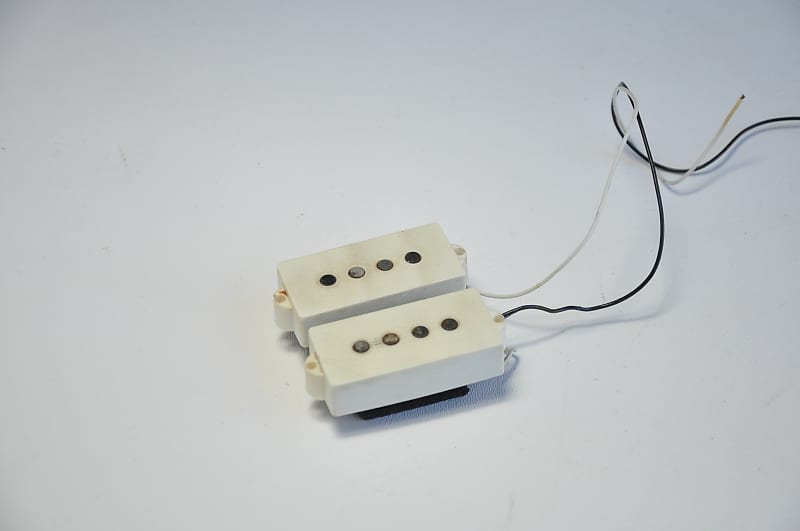 19791982 Vintage Fender Precision Bass Pickups WHITE Reverb
