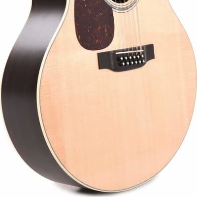 Martin Grand J-16EL Left-Handed 12-String Acoustic-Electric Guitar w/ Case image 2