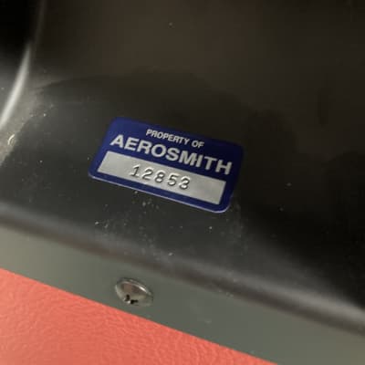 3 Monkeys Brad Whitford's Aerosmith 3 Monkeys - 4x12 Cabinet C, Authenticated! (BW2 #5) - Red image 9