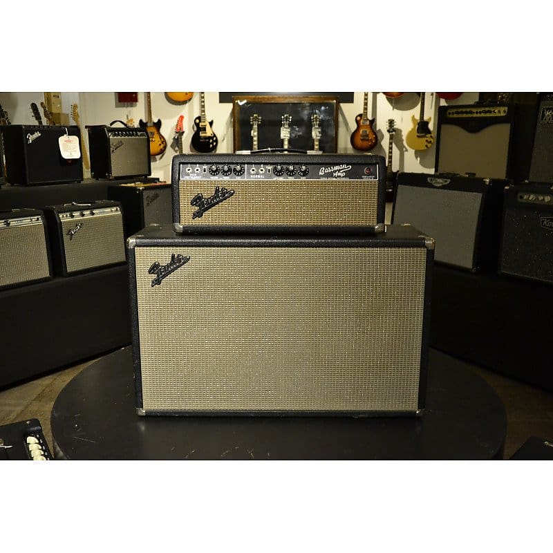 1965 Fender Bassman 50w Head And 2x12 Cabinet Reverb Canada