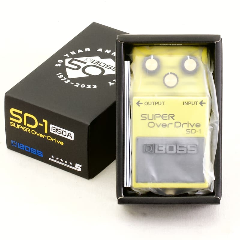 Boss SD-1-B50A 50th Anniversary Super Overdrive | Reverb