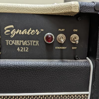 Egnater Tourmaster 4212 100w 4-Channel 2x12 Guitar Combo 2010s - Black/Blonde image 2