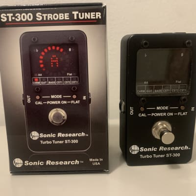 Reverb.com listing, price, conditions, and images for sonic-research-turbo-tuner-st-300