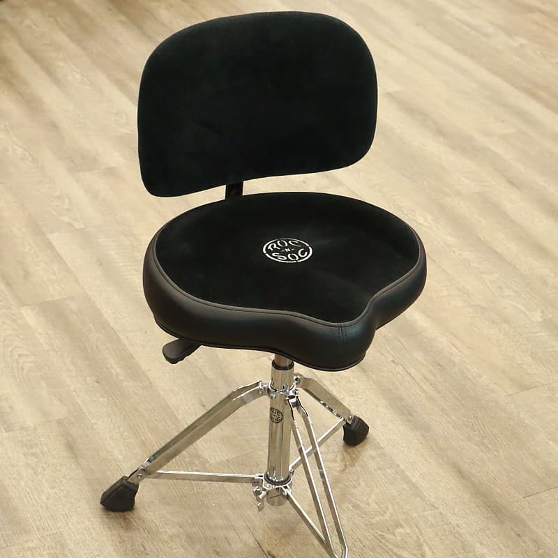 RocNSoc Nitro Original Throne With Backrest (Black) NR W/B Reverb