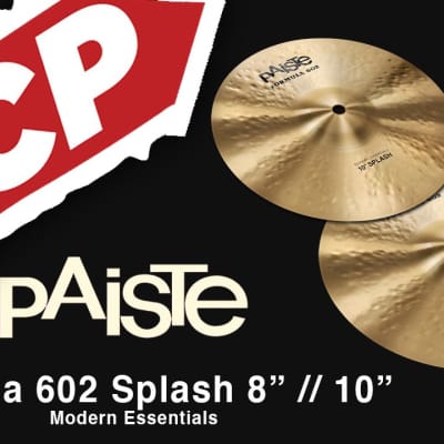 Paiste Formula 602 Modern Essentials Splash Cymbal 10" image 2