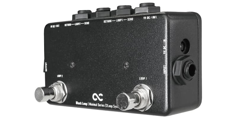 ギター One Control Black Loop Minimal Series Minimal Series 1 Loop Box (OC-M-1L) – One Control USA