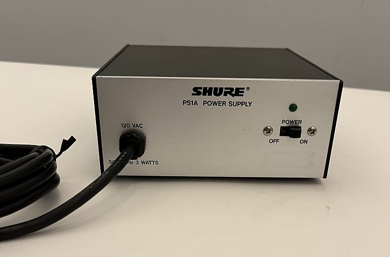 Shure PS1A Phantom Power Supply Reverb