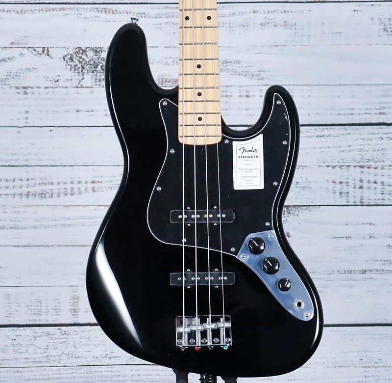 *DEMO* Fender Standard Series Jazz Bass | Black image 1