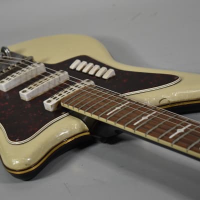 1960s Eko Model 500/3 Pearl Finish Electric Guitar image 5
