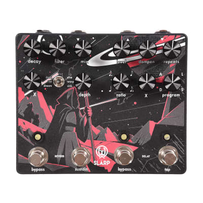 【美品】walrus audio SLARP Walrus Audio Slarp Combo Reverb And Delay Effect Pedal With