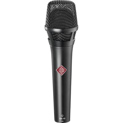 Neumann KMS105 Studio Quality Live Vocal Condenser Microphone - Black image 1