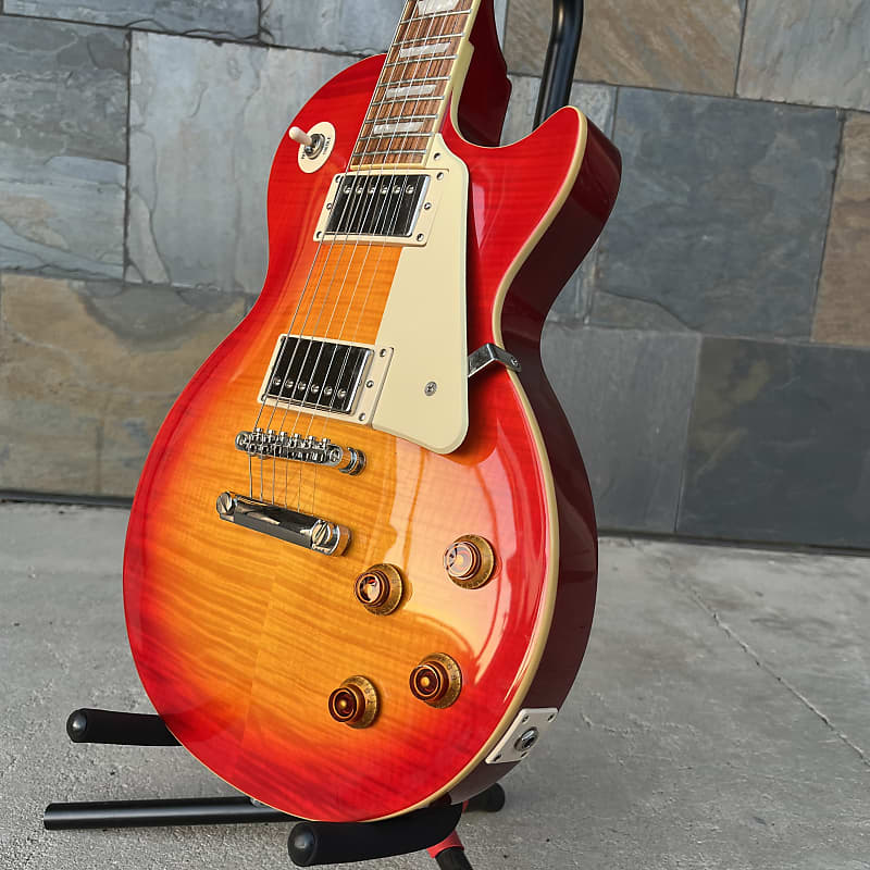 【GINGER掲載商品】 USED EPIPHONE LES PAUL PRO CHESFRRY SUNBURST W/CASE | Reverb ギター
