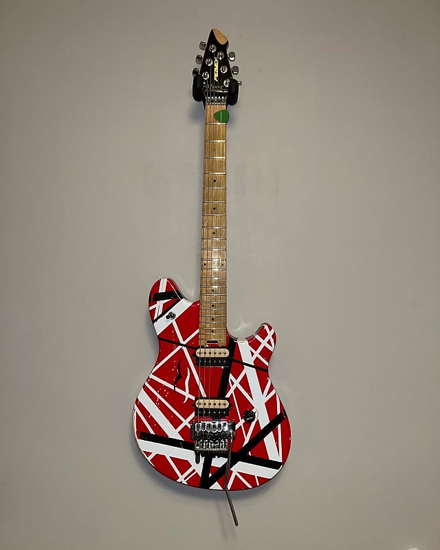 Peavey Wolfgang special USA Custom Painted guitar Striped