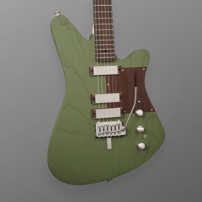 Tao Guitars Sutorato “U-A-M”, 2024 - Lincoln Green (black filled pores) w/ ABM 2-Point Trem. NEW (Authorized Dealer) image 7