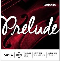 D'Addario J910 SM Prelude Viola String Set - Short Scale - Med image 1