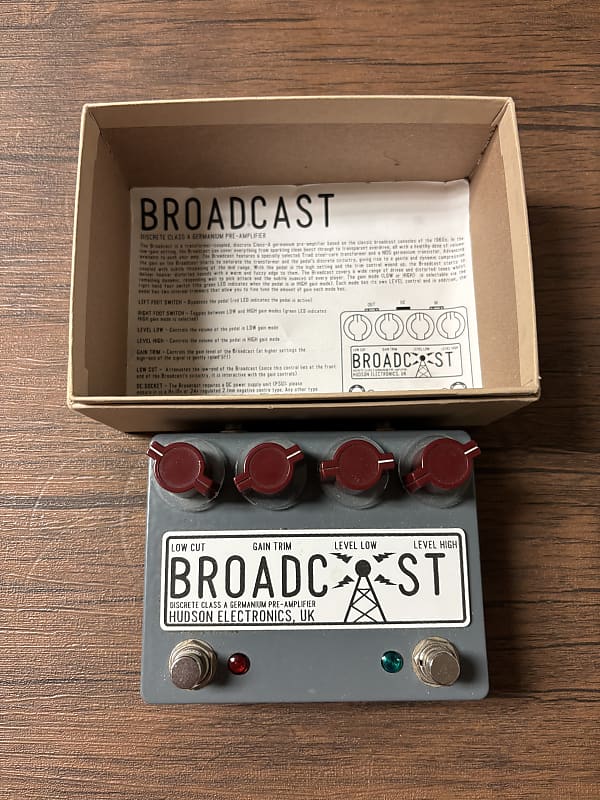 Hudson Electronics Broadcast Dual Footswitch