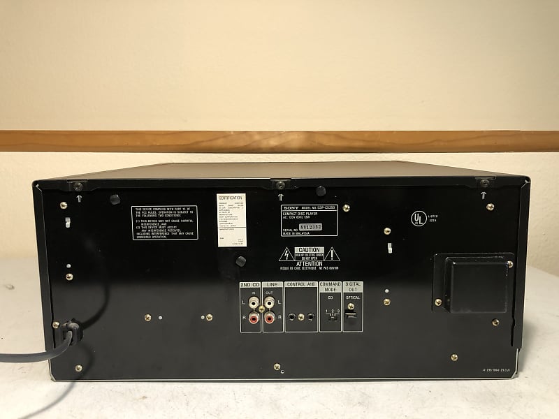 SONY  CD プレーヤー CDP-CX350 オートチェンジャー　300枚 Yahoo!オークション -「sony ソニー cdp-cx350 300枚 cd