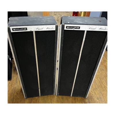 Vintage shure hot sale speakers