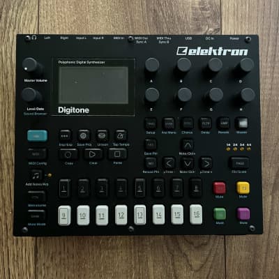 Elektron Digitone 8-Voice Digital Synthesizer 2017 - 2024 - Black