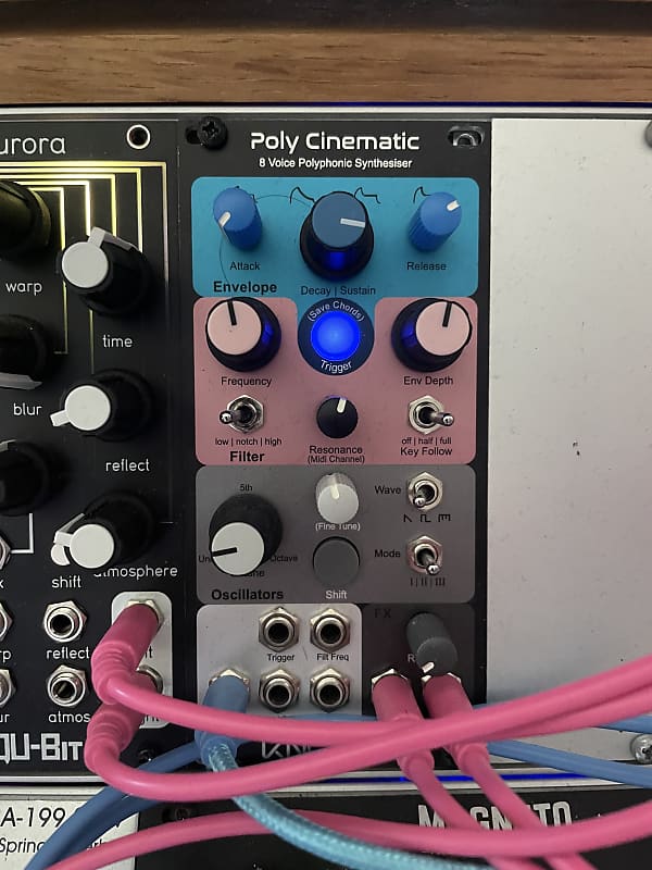 Knobula Poly Cinematic 8-Voice Polyphonic Synthesizer Eurorack Module Bild 1