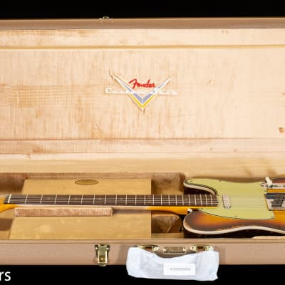 Fender Custom Shop LTD 1960 Telecaster Custom Heavy Relic Chocolate 3-Color Sunburst (701) image 7