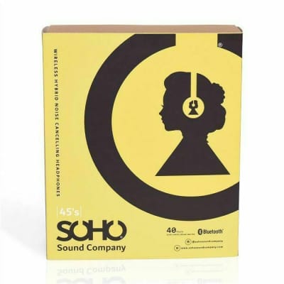 Soho Sound Company 45's Wireless Headphones (white) image 5