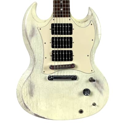 Gibson SG Special 3 pickup 2007 - Faded worn white image 1