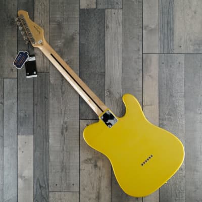 Revelation RVT 'Left Handed' Electric Guitar, Vibrant Yellow image 2