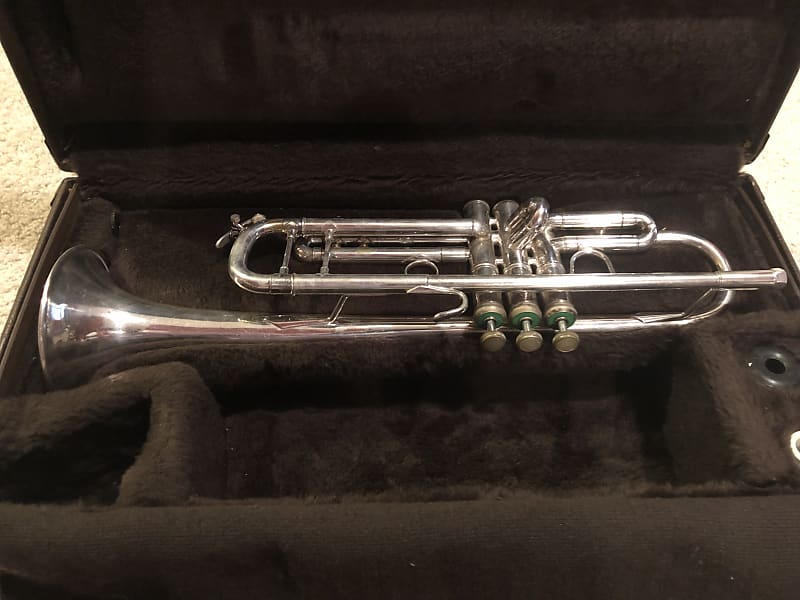 Bach Stradivarius Model 37 Trumpet Silver | Reverb