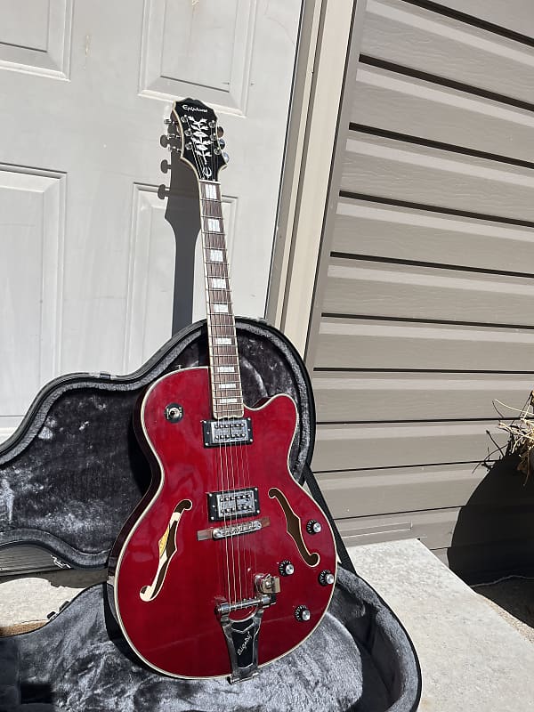 Epiphone Swingster in Wine Red image 1