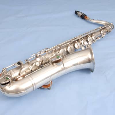 Buescher  True Tone C Melody  Silver plated Saxophone  1925 image 2