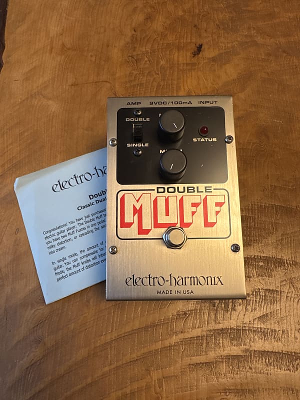 Electro-Harmonix Double Muff Fuzz / Overdrive Pedal | Reverb UK
