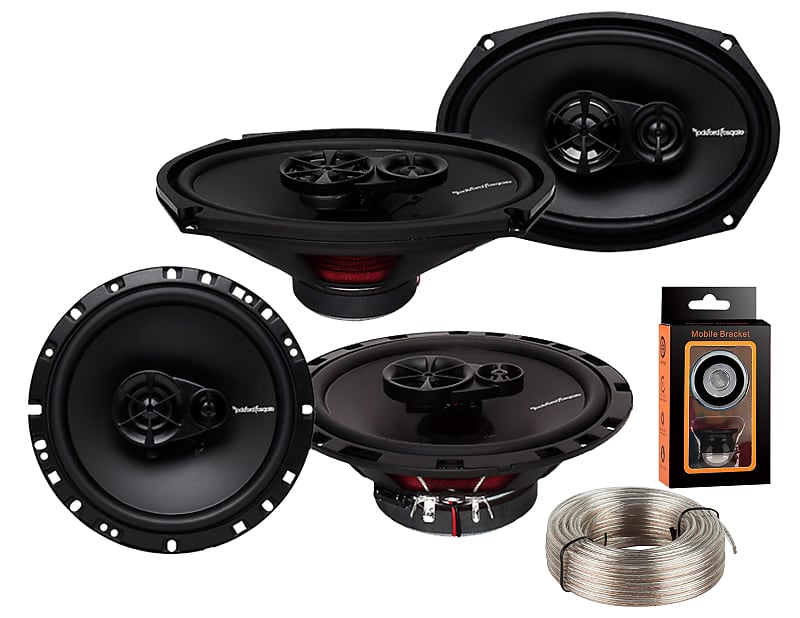 Pair of Rockford Fosgate Prime R169X3 6