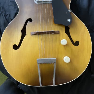 Early 1960’s Harmony Hollywood H39 Hollow body electric guitar - Tobacco burst image 5