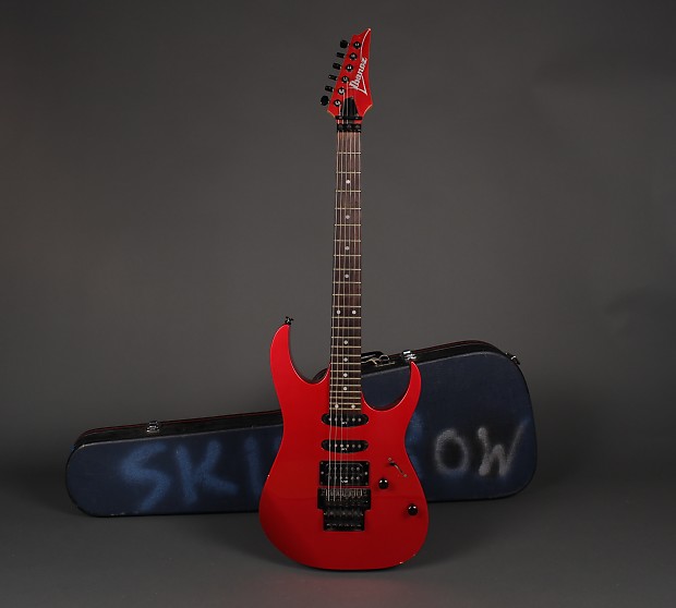 豊富なギフト RG560 Ibanez 1990 MIJ w Red Ferrari Guitar Electric Fuji-Gen ギター