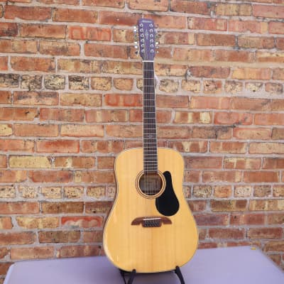 Alvarez AD60 Artist Dreadnought 12-String Acoustic Guitar image 8
