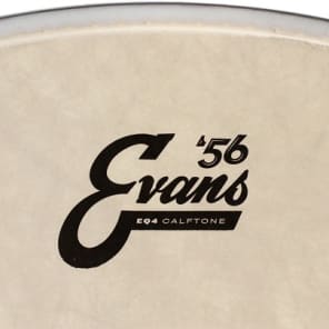 Evans EQ4 Calftone Bass Drumhead - 24 inch image 4