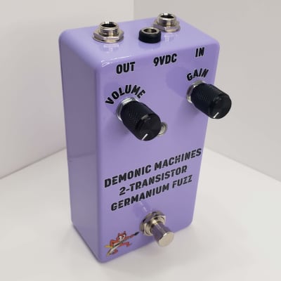 Demonic Machines 2 Transistor Germanium Fuzz Face clone 2021 Light Violet image 2