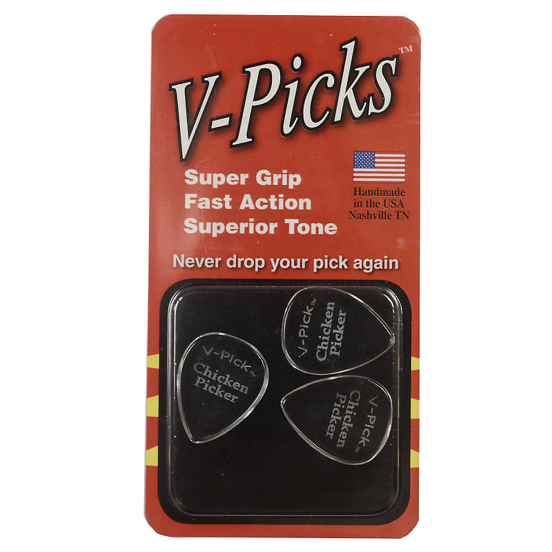 V-Pick Guitar Picks Chicken Picker 1.5mm (3) image 1