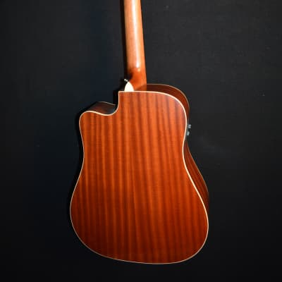 Luna Art Vintage DCE 12 String Acoustic Electric Guitar - Brand New B-Stock! image 8