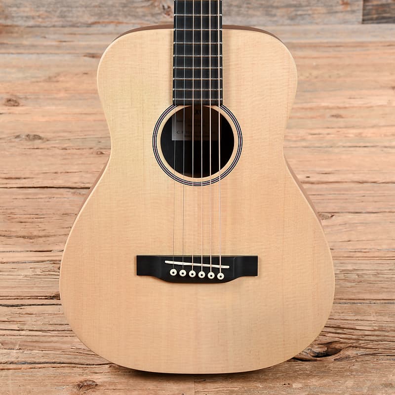 Martin LX1E Little Martin Solid Sitka Spruce/Mahogany HPL Acoustic/Electric  w/Gig Bag : : Musical Instruments