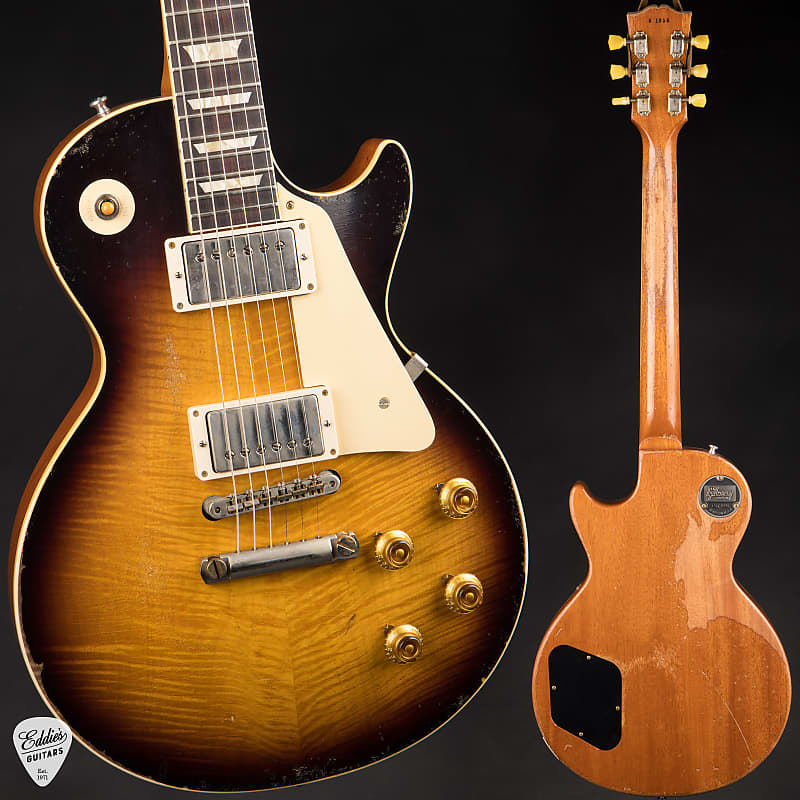 Gibson Custom Shop Made 2 Measure Murphy Lab '59 Les Paul Standard Murphy Painted Ultra Heavy Aged Kindred Burst/NOS image 1