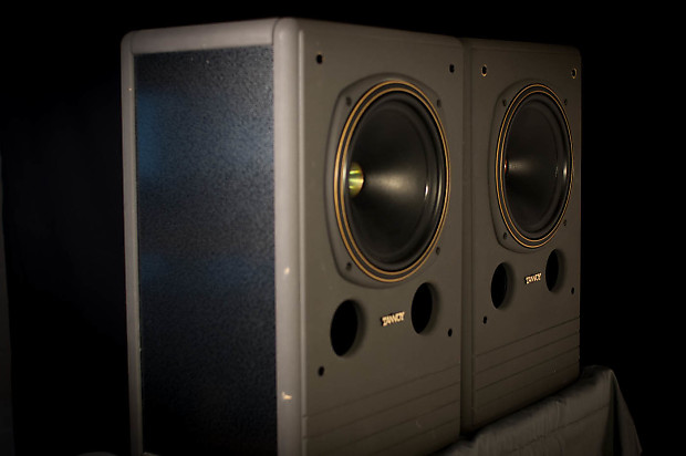 Tannoy System 10 DMT I Studio Monitors Super Gold Speakers image 1