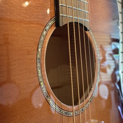 Teton DREADNOUGHT GUITAR, SOLID SPRUCE TOP, GLOSS FM HONEYBU (STS130FMGHB ) 2023 - SOLID SPRUCE TOP, GLOSS FM HONEYBU image 9
