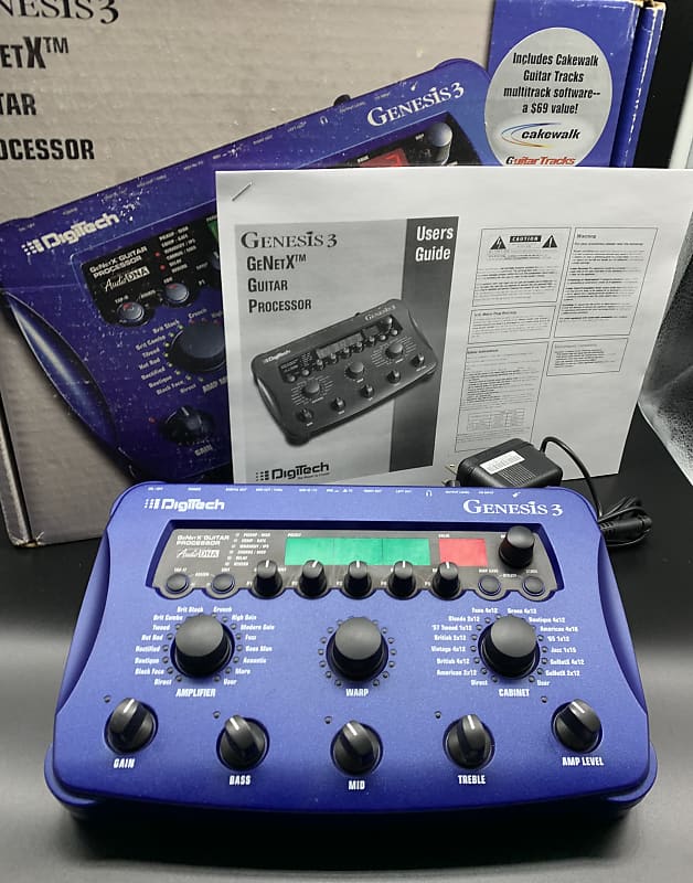 DigiTech Genesis 3 Desktop Guitar Effects Multiprocessor Reverb