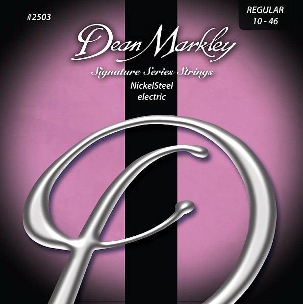 Dean Markley 2503 NickelSteel Electric Guitar Strings - Regular (10-46) image 1